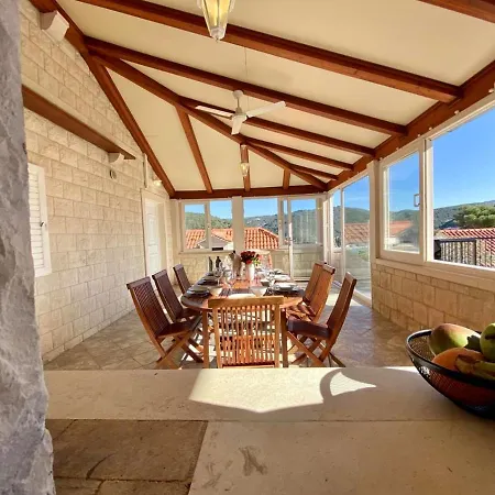 Fjera - Sea View, Hot Tubs, Terrace, Bbq Villa *